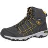 Brütting Mount Shasta High, Scarpe da Jogging Unisex - Adulto, Antracite/Giallo, 36 EU