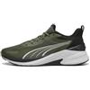 Puma Action PRO TR, Scarpe da Ginnastica Unisex con Velo di Muschio Nero-Grigio Piuma, Taglia 40