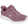 Skechers Donna Skech-Lite Pro 2.0 Smooth Current Slip-In ALLENATRICE, Dark Mauve Knit, 39.5 EU