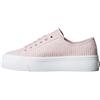 Calvin Klein Vulc Flatf Lace Up Corduroy CK Yw0yw02005 Basso Top Donna