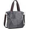 Kono Grandi borse da donna in tela tote bag patchwork casual hobo borse a tracolla borsa a tracolla con manico superiore borsa a tracolla oversize per fine settimana pernottamento vacanze viaggi