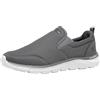 KangaROOS K-MKT Lance, Mocassino Uomo, Steel Grey Raven, 42 EU