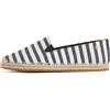 Tommy Hilfiger Donna Espadrillas Nautical Stripe con Logo, Multicolore (Space Blue Itacha Stripes), 38