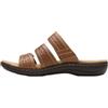 Clarks Sandali casual da donna, Pelle marroncino chiaro, 7.5 Narrow