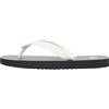 Tommy Jeans Donna Infradito Summer Sandal con Logo in Rilievo, Multicolore (Black/Ecru), 37