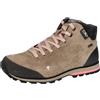 CMP Elettra Mid Wmn Hiking Shoes WP, Scarpe da Trekking Donna, Sand-Pesca, 36 EU
