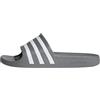 Adidas Unisex Adilette Aqua Slides Grey Three / Cloud White / Grey Three 11 UK 46 EU