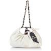 LEOMIA Borsa a tracolla donna, bianco