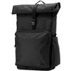 Levi's L- Pack Roll-Top, Backpacks Men's, Regular Black, Taglia unica, Nero regolare., Taglia unica