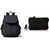 Kipling CITY PACK, Zaino, Donna, Nero Noir, Taglia unica CREATIVITY S, Pochette, Donna, Nero Noir, Taglia unica