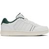 K-Swiss Court Palisades, Scarpe da Ginnastica Uomo, Bianco Brillante Posy Green Snow White, 39.5 EU