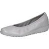 CAPRICE Donna Ballerine in Pelle con Plateau, Blu (Lt.Blu.per.Dee), 36 EU