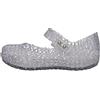 melissa Mini Campana Carta BB, Sandali Piatti Ragazze, trasparente, 19/19.5 EU