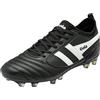 Gola Scarpe da Calcio da Uomo Ceptor MLD PRO, Nero e Bianco, 42 2/3 EU