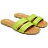 GIOSEPPO PERHAM, Sandali piatti donna, Lima, 35 EU, Color Lime, 35 EU
