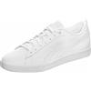 PUMA Smash Wns V2 L, Sneaker Donna, Bianco (Puma White Puma White), 38 EU