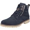 Rieker Stivali stringati da uomo, F3610, blu, 46 EU, Blu 14., 41 EU
