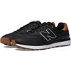 New Balance Scarpe da Golf 574 Greens V2 da Uomo, Nero/Gomma, 11 X-Wide