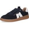 CAPRICE Sneaker da Donna Bassi in Pelle con Cerniera, Blu (Ocean/White), 40 EU