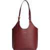 Tommy Hilfiger Donna Borsa Tote Bag Modern con Branding, Rosso (Velvet Maroon), Taglia Unica