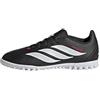 adidas Unisex - Bambini e Ragazzi Predator Club Turf Football Kids Shoes, Core Black/Ftwr White/Lucid Red, 30 EU