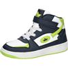 Lico Drop High Kids 38 EU - Sneakers, Colore: Bianco/Marine/Limone, Bianco Marine Lemon, 38 EU