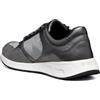 Geox Sneaker da Donna D Bulmya B, Dk Grey Gun, 42 EU