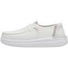 HEYDUDE Hey Dude Wendy Rise - Scarpe Donna Slip-On Sneakers - Mocassini, Spark White, 41