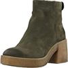 CA'SHOTT A/S Casemily-Stivale in Pelle Scamosciata, Caviglia Donna, Oliva, 40 EU