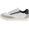 Bugatti Scarpe Basse da Uomo 321-AS201, 42 EU, Bianco, 42 EU