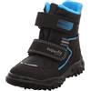 Superfit Husky 0000 - Stivali da neve Gore-Tex con imbottitura calda, 38 EU, colore: Nero/Turchese, Nero Turchese 0000, 38 EU