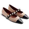 GIOSEPPO GALIEN, Scarpe Piatte Mary Jane Donna, Nude, 41 EU, Carne, 41 EU