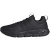adidas Donna Cloudfoam Flex Elastic Laces Shoes, Core Black/Core Black/Carbon, 39 1/3 EU