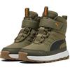 PUMA Evolve Boot AC+ PS, Sneaker, Olive Black-Orange GLO, 23 EU