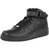 NIKE CW2289-001 Air Force 1 Mid '07 Uomo, Black/Black EU 49.5