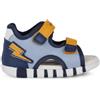 Geox Sandali da bambino B Iupidoo Boy, Giallo navy, 19 EU