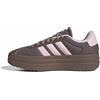 adidas Donna VL Court Bold Shoes, Earth Strata/Clear Pink/Sand Strata, 38 2/3 EU
