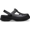 Crocs Classic Mary Jane Clog K, Zoccoli Unisex - Bambini e Ragazzi, Nero, 33/34 EU