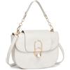 Miss Lulu Borsa a Tracolla Donna in Pelle PU, Borsetta Media Elegante con Chiusura Magnetica, Borsa a Spalla e a Mano per Uso Quotidiano, Moda Città Classica Pratica