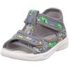 Superfit Polly, Pantofole Bimbo 0-24, Grigio Multicolore 2000, 19 EU