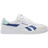 Reebok Smash Edge S Sneaker, Unisex, Bianco/Blu Brillante, 36 EU, Bianco Twilightblue Glitchaqua, 36 EU