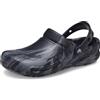 Crocs Unisex Adulto Bistro Work Graphic Clog Sabot, Deep Navy/Multi, 36/37 EU