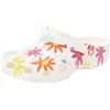 Crocs Classic Crafted Daisy Clog K, Zoccoli Unisex - Bambini e Ragazzi, Gesso, 29/30 EU