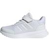Adidas Unisex - Bambini X_PLR Hook And Loop Shoes Kids, Cloud White/Cloud White/Grey One, 31 EU