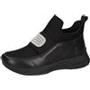 2Go Fashion 8988-401, Scarpe da Ginnastica Donna, Nero, 41 EU