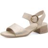 Jana Softline Leather Sandal Heel 8-28705-46, Tacco Donna, Ivory Comb, 36 EU