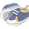 Sterntaler Scarpa da Bambino, Mocassino Basso Bimbo 0-24, Celeste, 22 EU