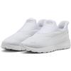 PUMA Sneaker Softride Cosmic Sliptech Unisex, Puma Bianco PUMA Bianco Freddo Grigio Chiaro, 37 EU