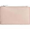 Calvin Klein Porta carte da donna con logo FOIL TOP Zip LV04F1090G, marrone (castello/tortora deserto), taglia unica, Marrone (Chateau/Desert Taupe), Taglia unica