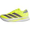 adidas Uomo Adizero Sl2 Shoes, Solar Yellow/Aurora Plum/Powder Plum, 44 EU